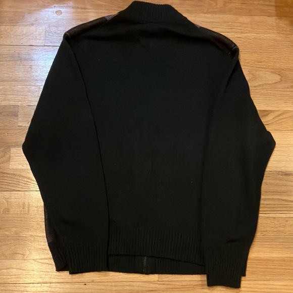 Mens zippered sweater by Peletti with great colors and graphics - Picture 6 of 7